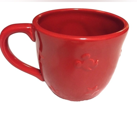 SET OF 4​​​​ Hallmark Disney Mickey and Minnie Embossed Coffee Mug​​​ - Picture 3 of 6